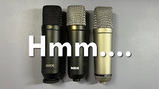 Do they sound the same? RODE NT1 Signature VS NT1A