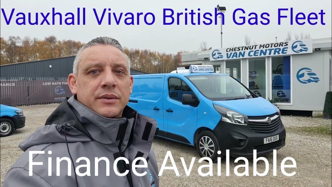 Vauxhall Vivaro Van For Sale L2H1 LWB 1.6 Diesel In Blue British Gas