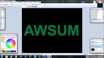 Paint.NET Tutorial ~*Glowing Affect*~