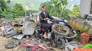 Download Lagu The girl bought scrap electric bicycles to repair and restore the vehicle's engine. MP3