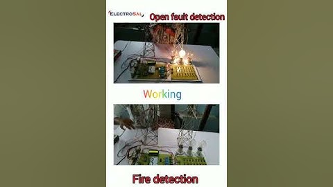 THREE PHASE TRANSMISSION LINE FAULT DETECTION