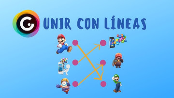 JUEGO DE UNIR CON FLECHAS EN GENIALLY