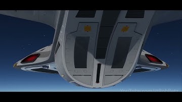 External visual inspection of the U.S.S RELENTLESS DAWN #startrek 