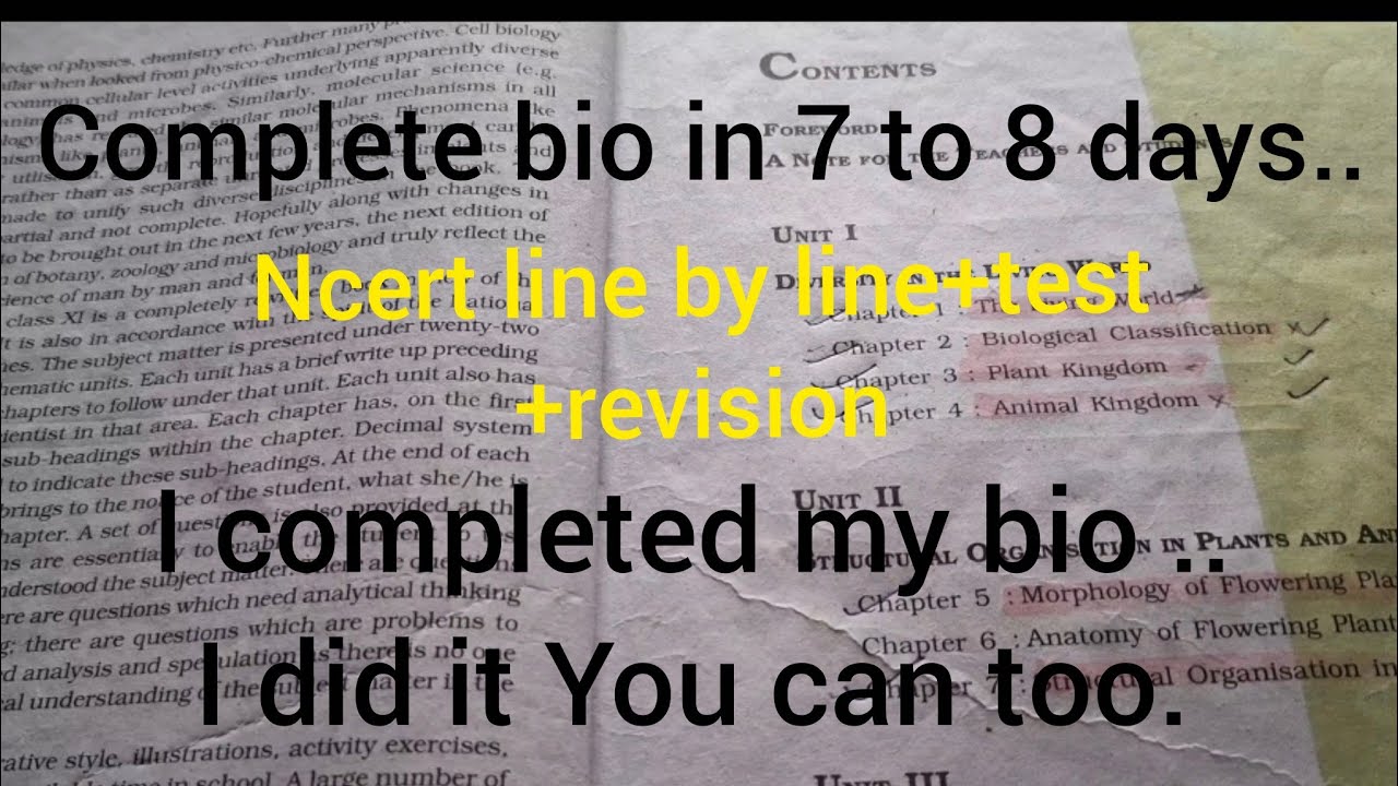  Can You Complete Biology in 7 Days? 🤔 | Step-by-Step Study Plan|#neetaspirant #ummeed2026 