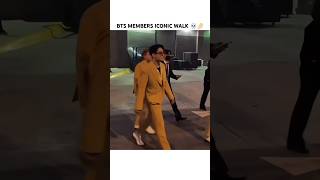 Bts Members Iconic Walk The Way Jungkook Walk Damm