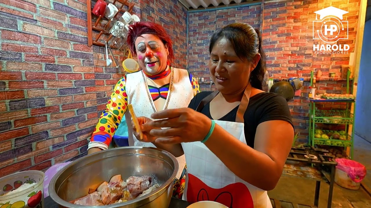 Hoy mi espesa me engrie con un Chicharron de cerdo | Chispita show Chimbote