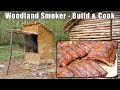 Woodland Smoker Build and Cook - BBQ Ribs & Chicken