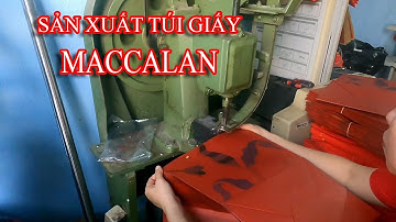 sản xuất túi giấy đựng rượu maccalan I Toàn hộp giấy