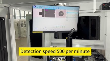 Advanced bolt inspection machine | Plastic parts testing | speed increased to 500 PPM |