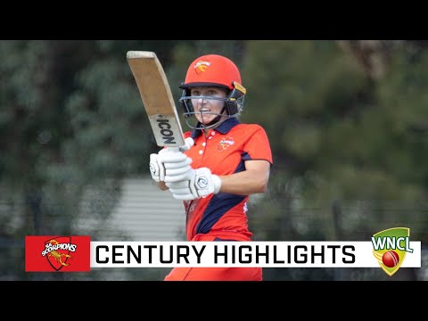 Patterson plunders century to lift Scorpions to big score | WNCL 2021