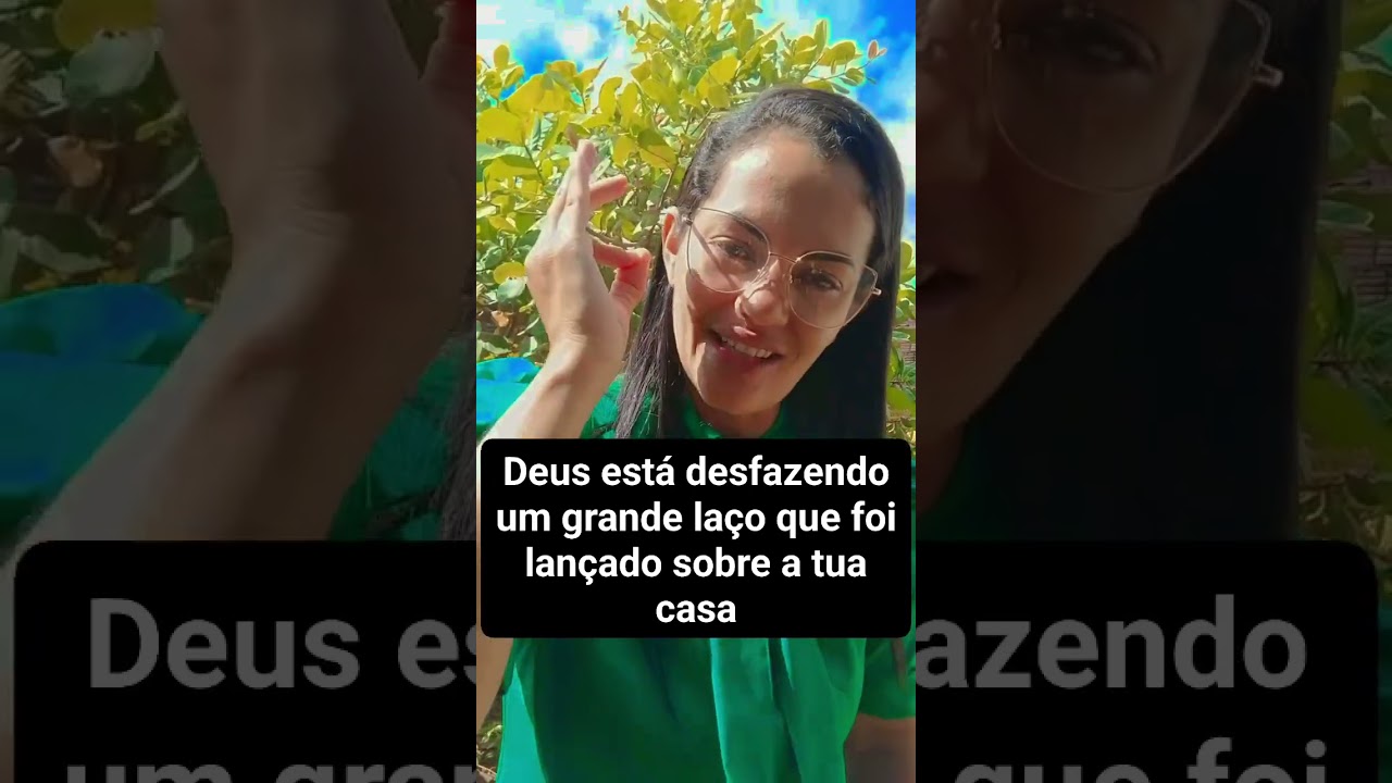 Deus está desfazendo todo o laço que foi lançado sobre a tua casa