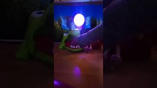 greedy granny feeding chocolate creepy crocodile #asmr #satisfying #shorts