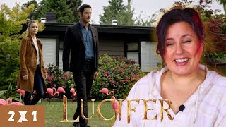 Lucifer 2x1 Reaction | Everything's Coming Up Lucifer | Review \& Breakdown