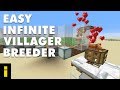 Easy Infinite Villager Breeder For Minecraft 1.14.4 (Tutorial)