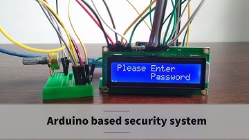 Arduino projects | Arduino based security system using keypad