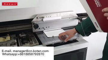 Glue Book Binding Machine