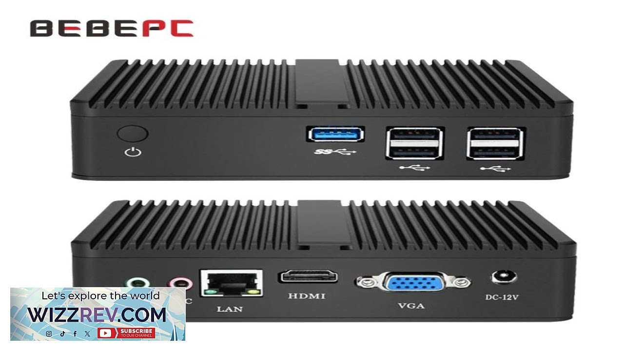 BEBEPC HTPC Fanless Mini PC Intel Celeron N2830 Windows 10 Linux DDR3L Review
