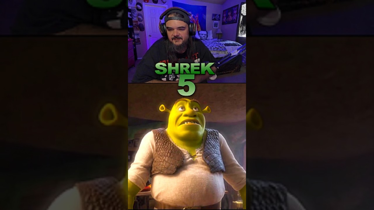 What is DONKEY getting them into??? #reaction #shrek5