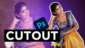 Background Change In Photoshop | cutout tamil | photo cutout | pentool | selection tool