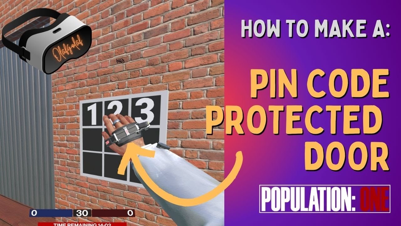 How to add a pin code protected door to your map? - YouTube