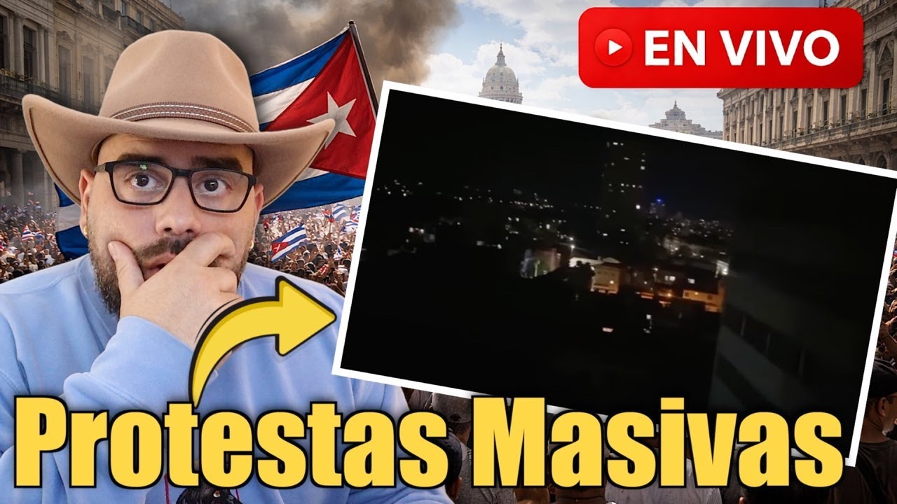 EN VIVO: Protestas Masivas En Cuba: El Pueblo Exige Libertad En Las Calles