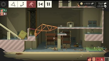 Bridge Constructor - The Walking Dead - Level 3-3: Bone Crusher