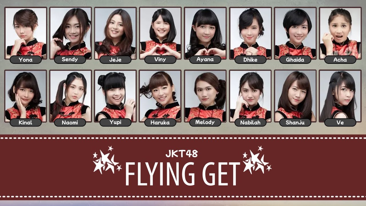 [Color Coded] JKT48 - Flying Get Lirik KAN/IDN/ENG