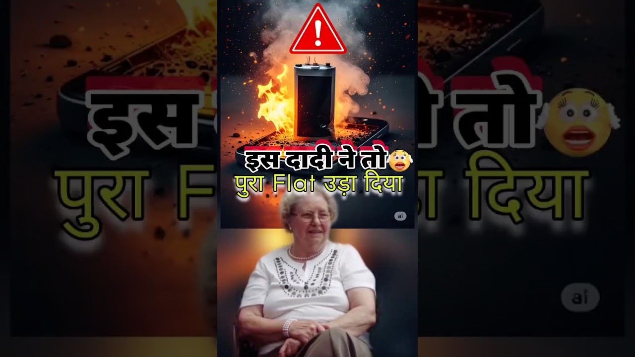 🔥Mobile Battery Fire 📱Lithium-Ion Dangerous 