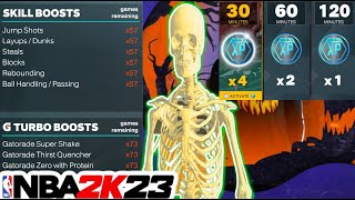 FREE VC, SKILL BOOSTS, TURBO BOOSTS AND MORE! NBA 2K23 TRICK OR TREAT LOCATIONS!
