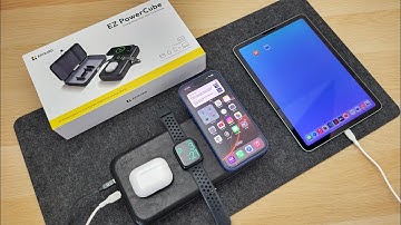 Edizard EZ Power Cube - 4 in 1 Charger with MagSafe & Storage Organiser