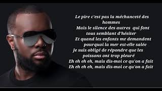 Maître Gims   Le Pire ( Lyrics )