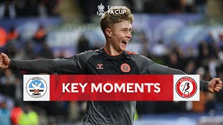 Swansea City v Bristol City | Key Moments | Third Round Replay | Emirates FA Cup 2022-23