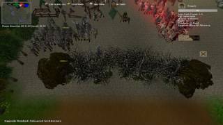MegaGlest: 3 Humans vs 2 Humans + CPU Ultra 1.5