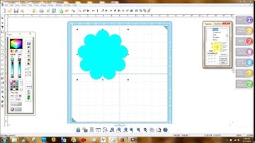 How to make a scalloped circle
