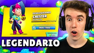 DESBLOQUEO AL NUEVO BRAWLER *CHESTER* LEGENDARIO en BRAWL STARS