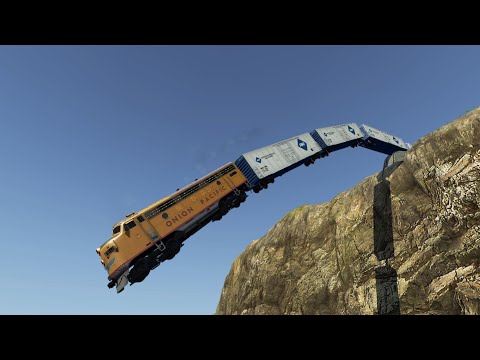 Trains vs Cliff
