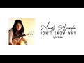 Maudy Ayunda - Don&#39;t Know Why | Akustik Cover + Lirik