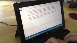 Microsoft Word on the Surface RT: How Slow Is It?