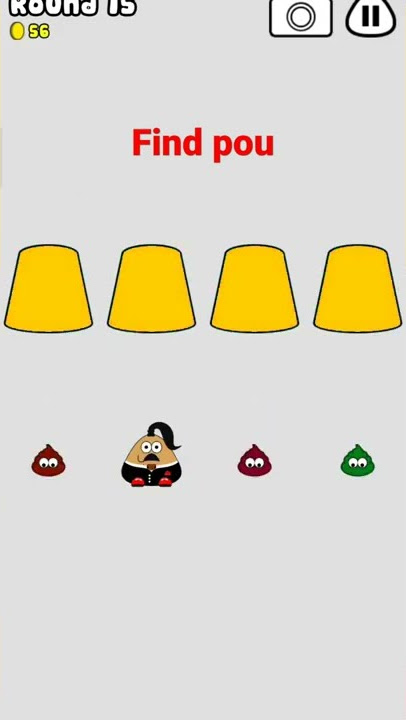 Pou #1 - Nível 1 / Jogo Find Pou 