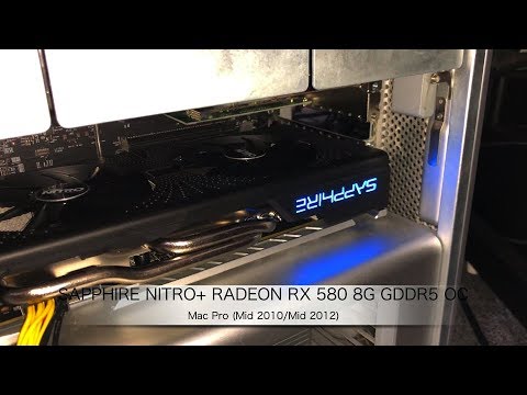 Mac Pro Mid 10 Sapphire Nitro Radeon Rx 580 8g Gddr5 Oc Youtube