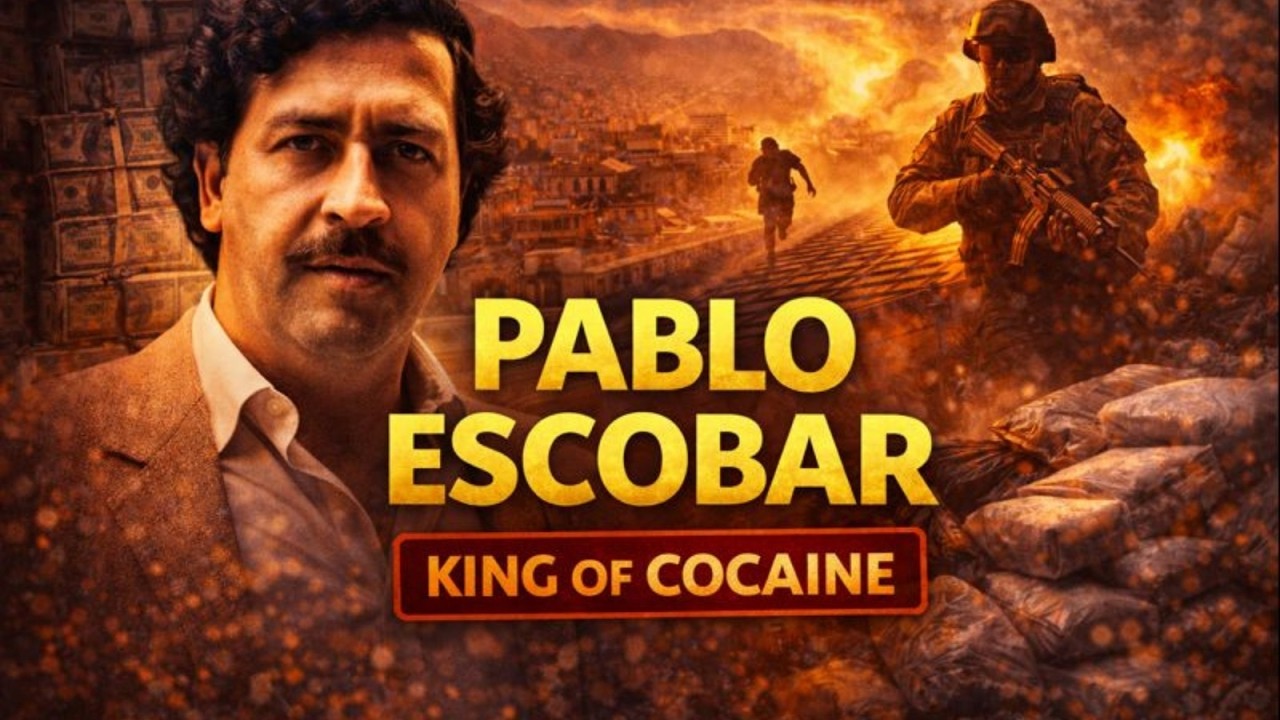 Pablo Escobar: The Cocaine King Who Built an Empire of Blood and Billions | Documentary