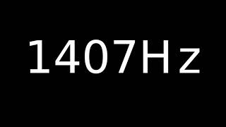 Speaker Sound Test 1407Hz