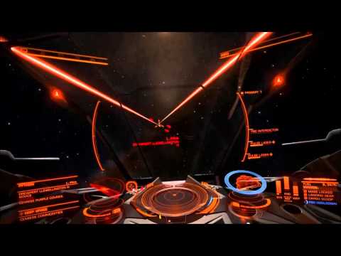 Elite Dangerous.  Epic pilot skills.  Vulture vs Python.