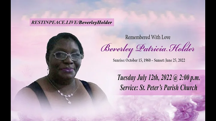 Live Stream for Beverley Patricia Holder