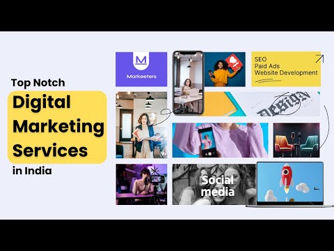 Top Notch Marketing Services | Social media marketing | SEO | Web development | Agency - video from Markeeters