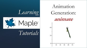 Learning Maple: Animation Generation: plots:-animate