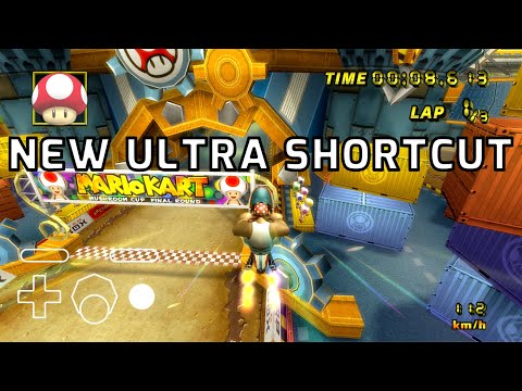 [MKW TAS] (April Fools) New Ultra Shortcut on Toad's Factory