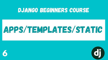 Apps, Templates, and Static. Python Django Web Framework Course. #6
