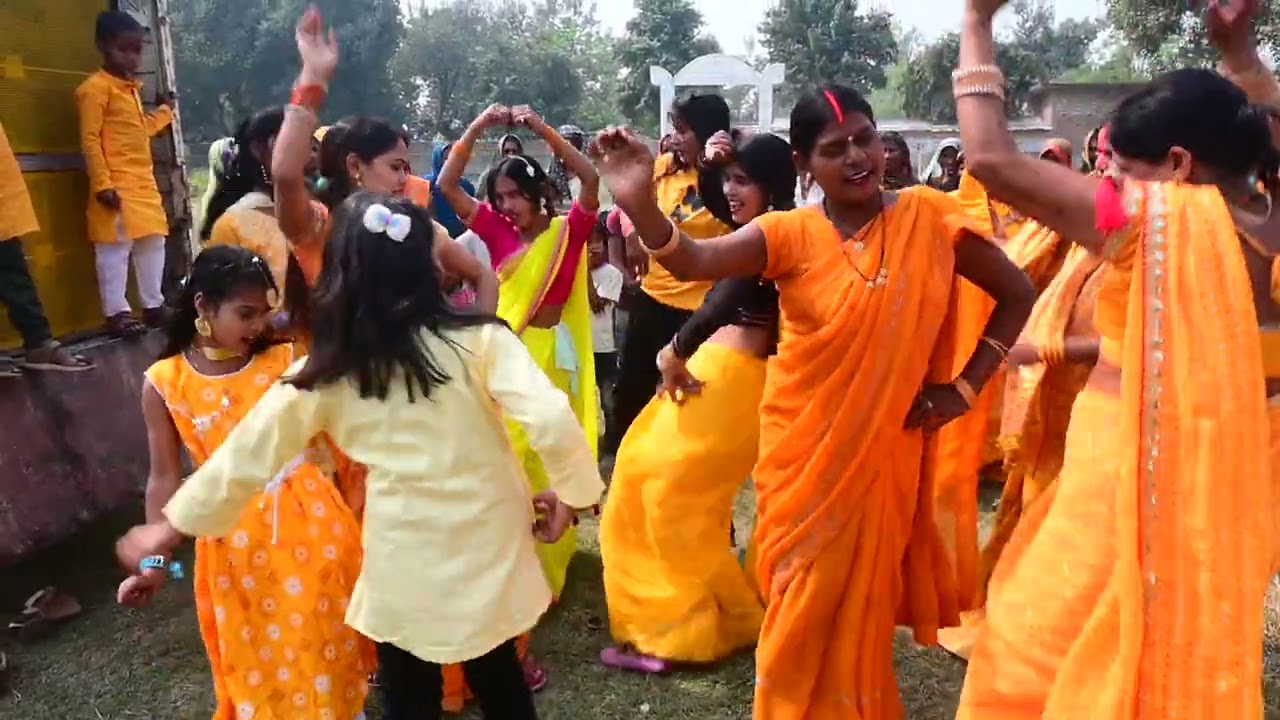 Bhojpuri song# haldi ceremony dance family 