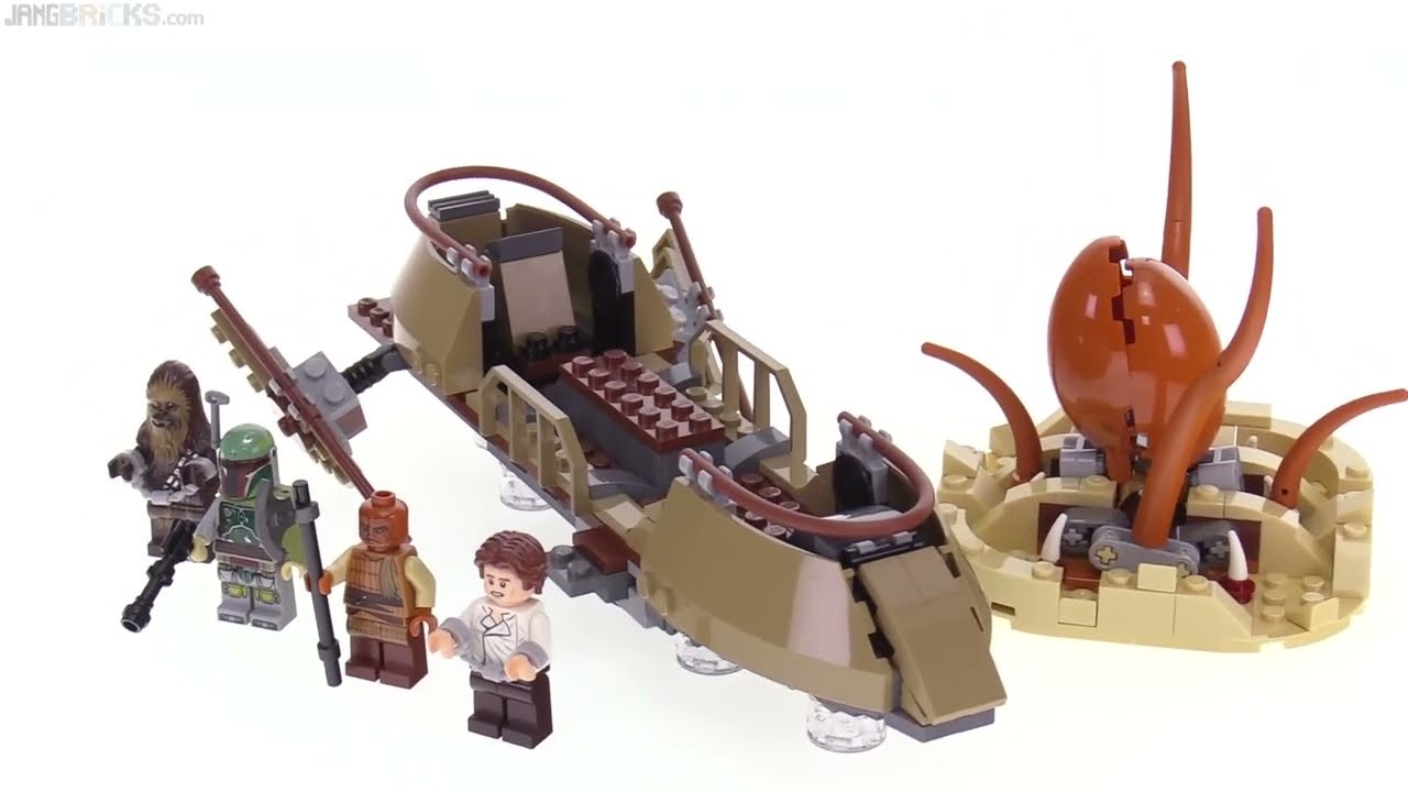🔄 LEGO Star Wars 2017 Desert Skiff Escape review! 75174 re upload